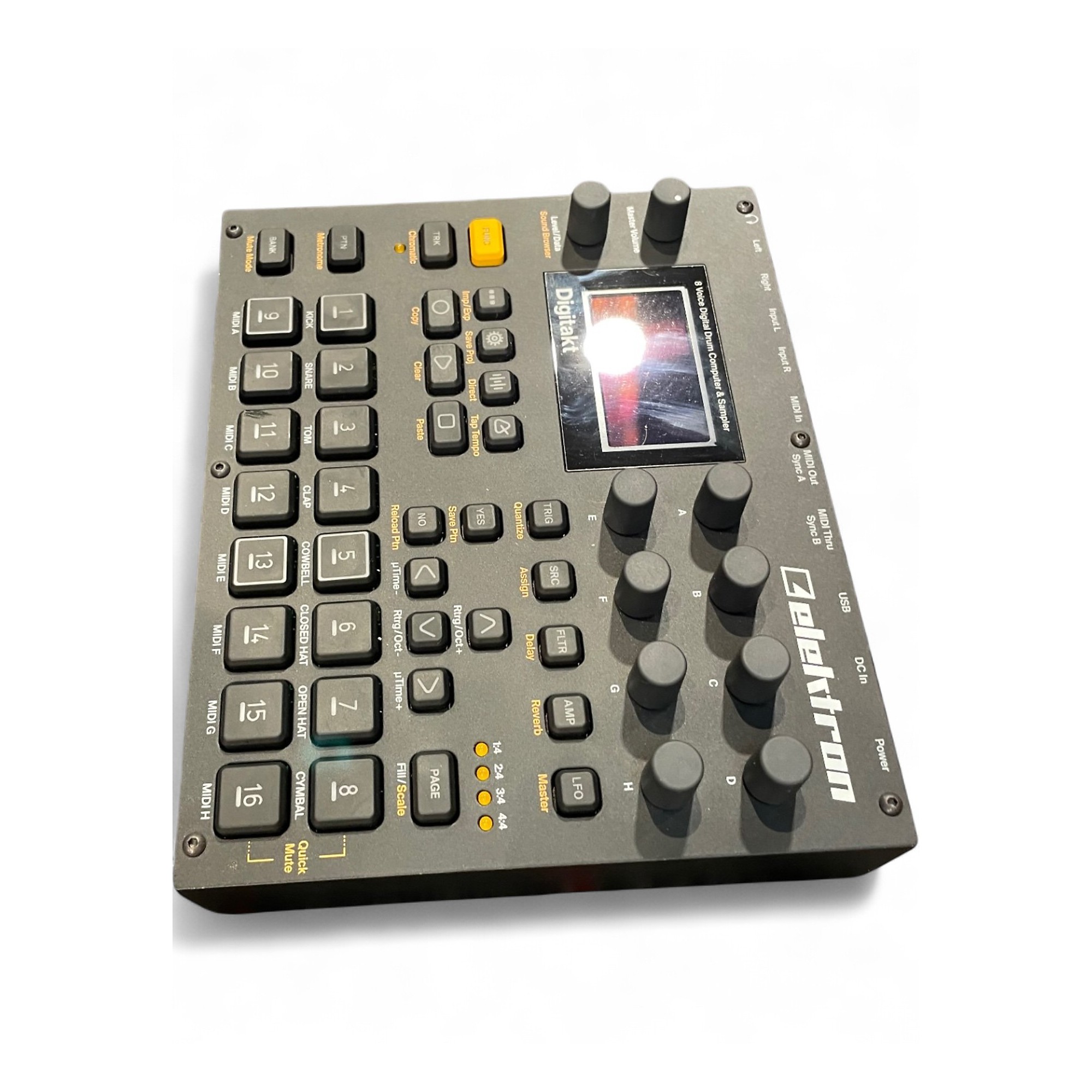 DTM・DAW elektron Digitakt DDS-8 Used Elektron Digitakt DDS-8 8 Voice Drum Computer and