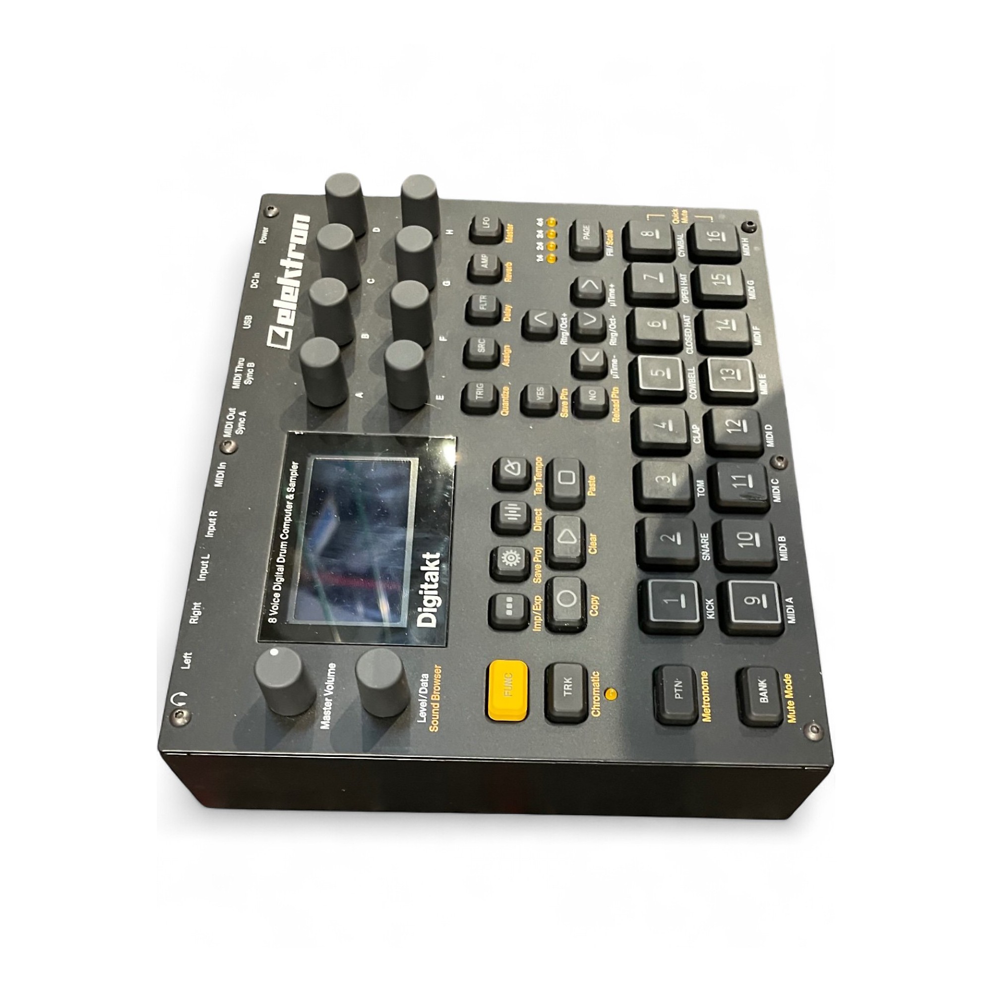 DTM・DAW elektron Digitakt DDS-8 Amazon.com: Elektron Digitakt DDS-8 8-Voice Drum Computer