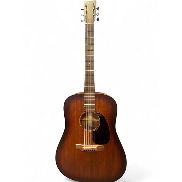 Used Martin D15M edge burst Acoustic Guitar