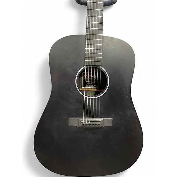 Used Martin DXAE Black Acoustic Electric Guitar