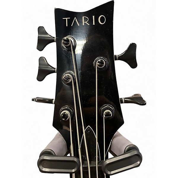 Used Tario FRETLESS BLACK Electric Bass Guitar