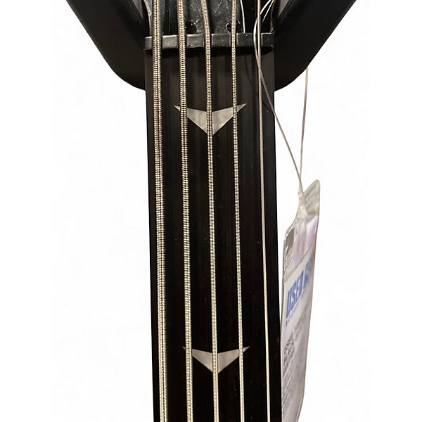 Used Tario FRETLESS BLACK Electric Bass Guitar