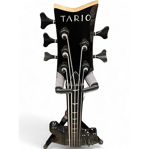 Used Tario FRETLESS BLACK Electric Bass Guitar