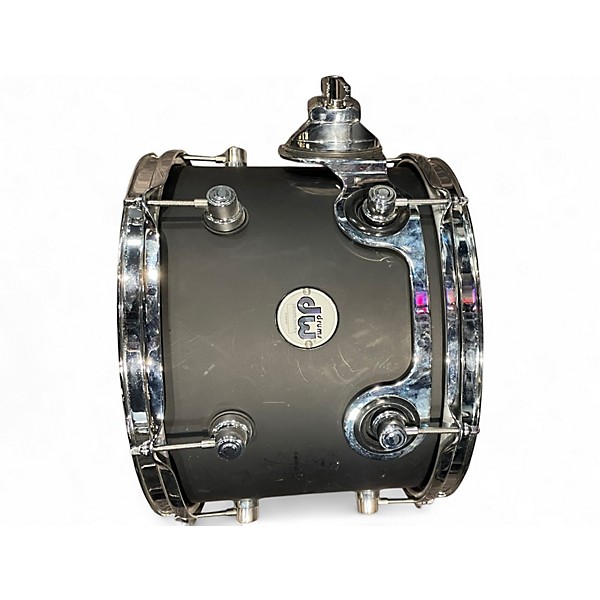 Used DW 3 Piece Design Series Black Onyx Drum Kit