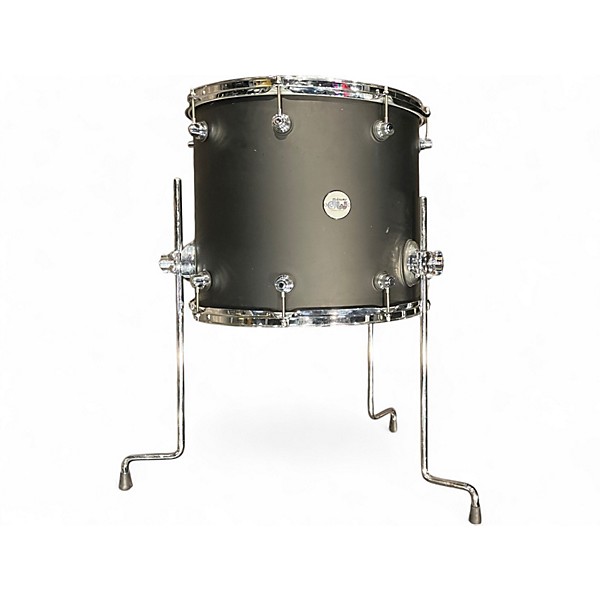 Used DW 3 Piece Design Series Black Onyx Drum Kit