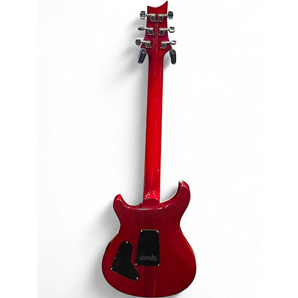 Used PRS SE Custom 24 Cherry Sunburst Solid Body Electric Guitar