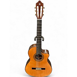 Used Alhambra 9 P Natural Classical Acoustic Guitar