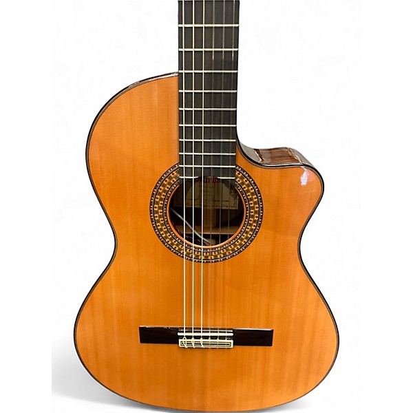 Used Alhambra 9 P Natural Classical Acoustic Guitar