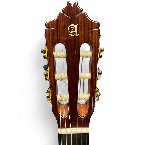 Used Alhambra 9 P Natural Classical Acoustic Guitar