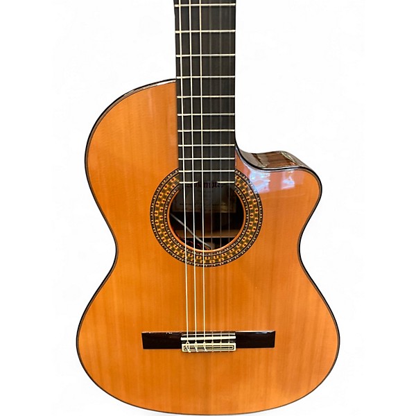 Used Alhambra 9 P Natural Classical Acoustic Guitar