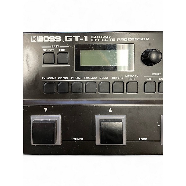 Used BOSS GT1 Floor Processor Effect Pedal Package
