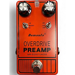 Used Demonfx OVERDRIVE PREAMP Effect Pedal