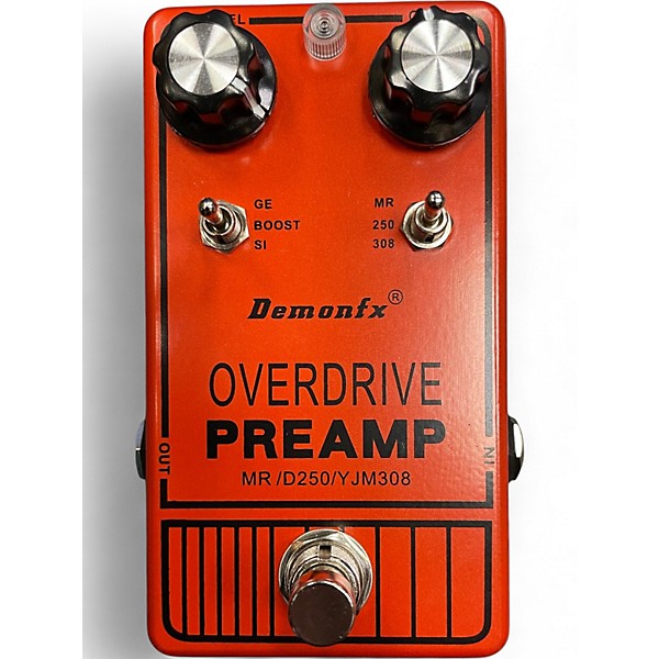 Used Demonfx OVERDRIVE PREAMP Effect Pedal