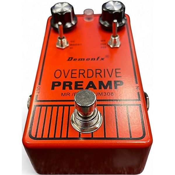 Used Demonfx OVERDRIVE PREAMP Effect Pedal