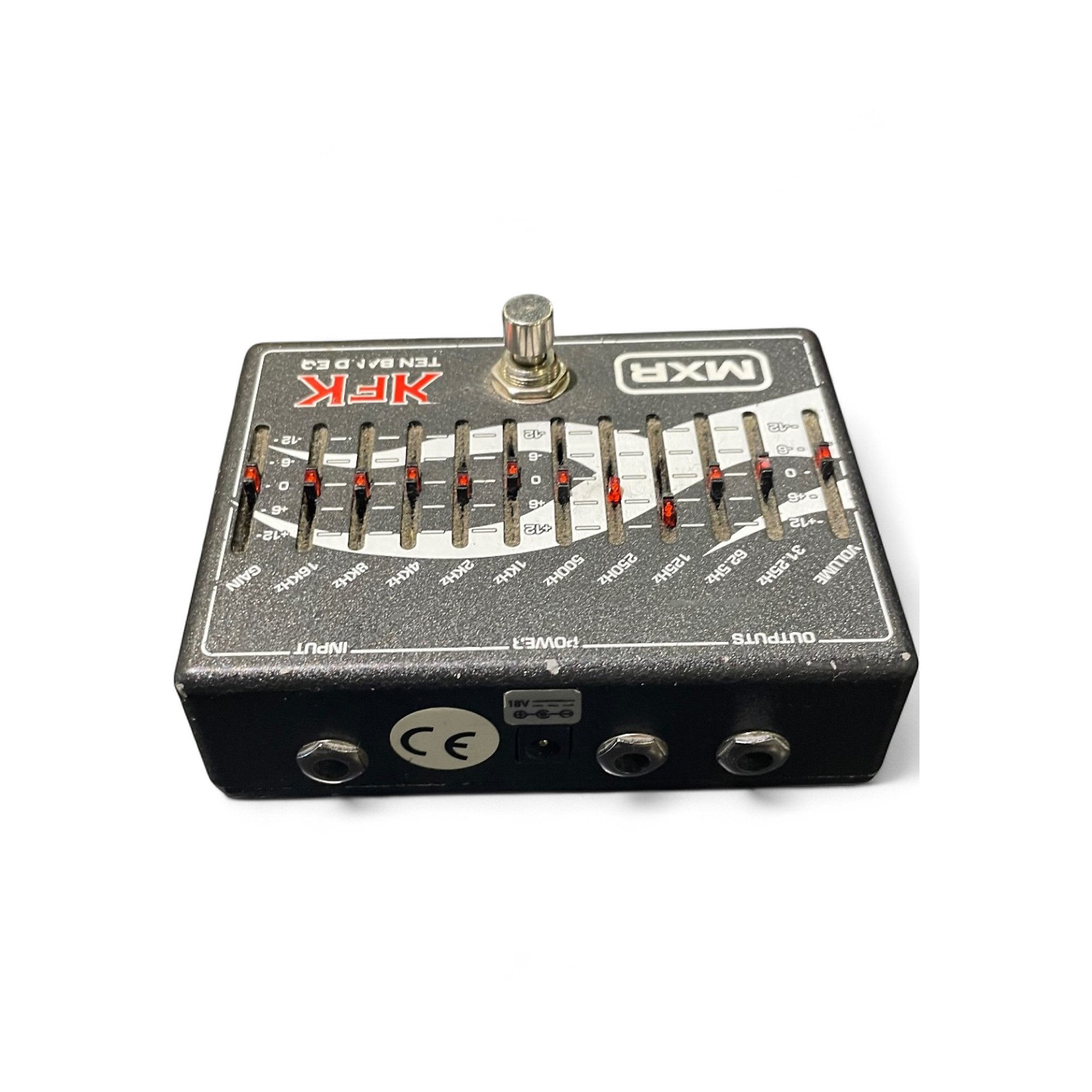 ギター MXR KFK-1 TEN BAND EQ MXR KFK-1 Kerry King Ten Band EQ Pedal Video Demo - YouTube