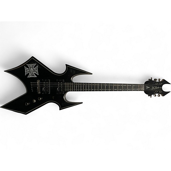 Used B.C. Rich Warbeast Black Solid Body Electric Guitar