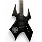 Used B.C. Rich Warbeast Black Solid Body Electric Guitar