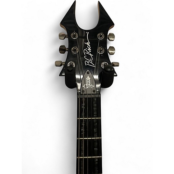 Used B.C. Rich Warbeast Black Solid Body Electric Guitar
