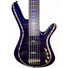 Used Kiesel Vanquish 6 String Bass V69K Blue Electric Bass Guitar