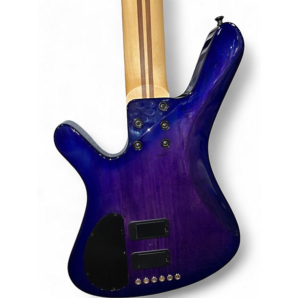 Used Kiesel Vanquish 6 String Bass V69K Blue Electric Bass Guitar