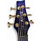 Used Kiesel Vanquish 6 String Bass V69K Blue Electric Bass Guitar