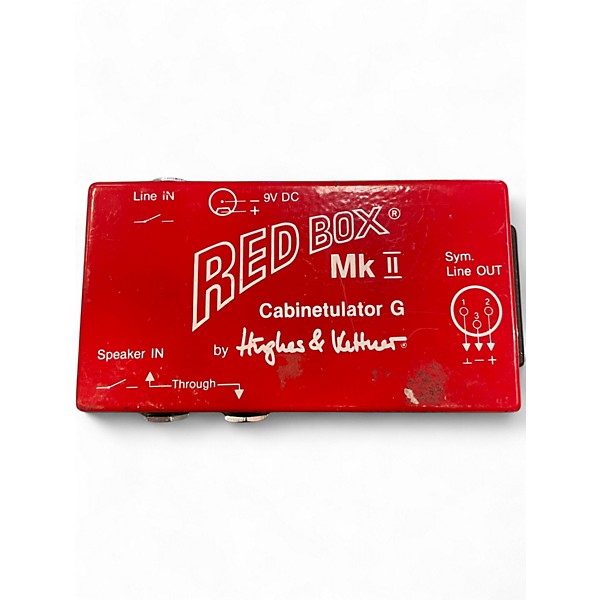 Used Hughes & Kettner RED BOX MKII Pedal | Guitar Center