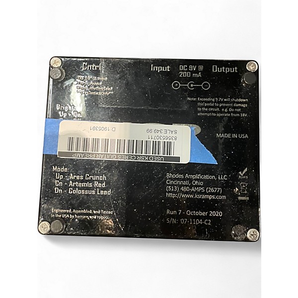 Used Ksr CERES Guitar Preamp