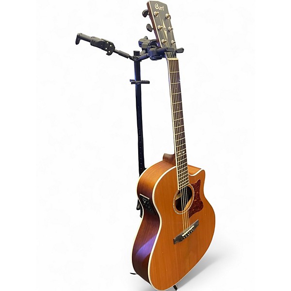 Used Cort GA5F Natural Acoustic Guitar