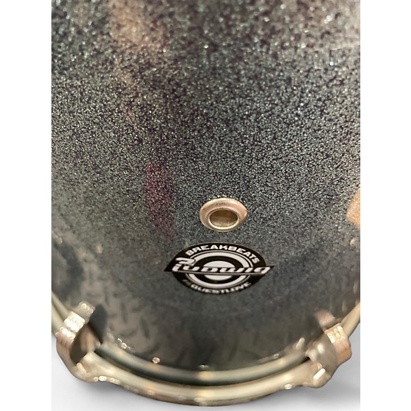 Used Ludwig 4 Piece Breakbeats By Questlove Blue Sparkle Drum Kit