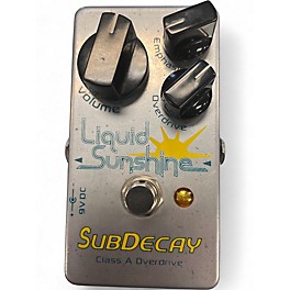 Used Subdecay LIQUID SUNSHINE Effect Pedal