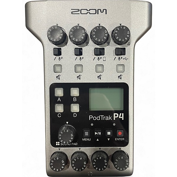 Used Zoom PodTrak P4 MultiTrack Recorder | Guitar Center