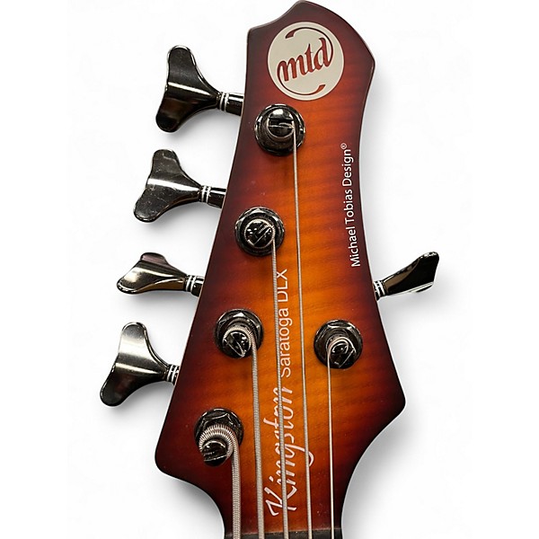 Used MTD KINGSTON SARATOGA 5 Cherry Sunburst Electric Bass Guitar