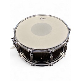 Used Gretsch Drums 14X6 Full Range Snare Black Chrome Drum