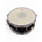 Used Gretsch Drums 14X6 Full Range Snare Black Chrome Drum thumbnail
