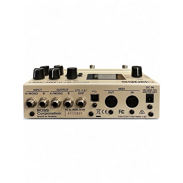Used BOSS DD500 Digital Delay Effect Pedal