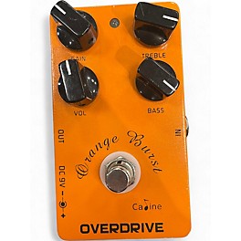 Used Caline Orange Burst Effect Pedal