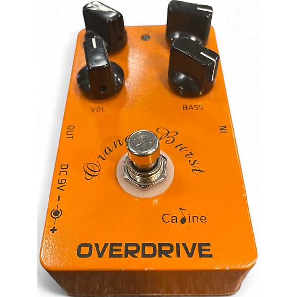 Used Caline Orange Burst Effect Pedal