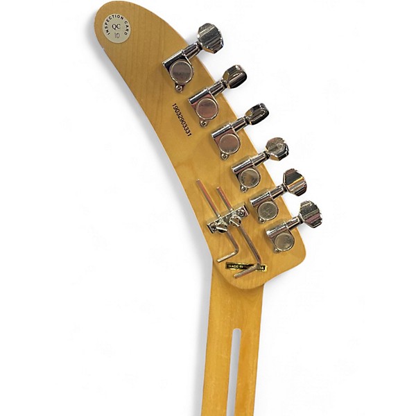 Used Kramer Diver Down Baretta red white Solid Body Electric Guitar