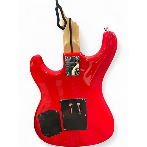 Used Kramer Diver Down Baretta red white Solid Body Electric Guitar