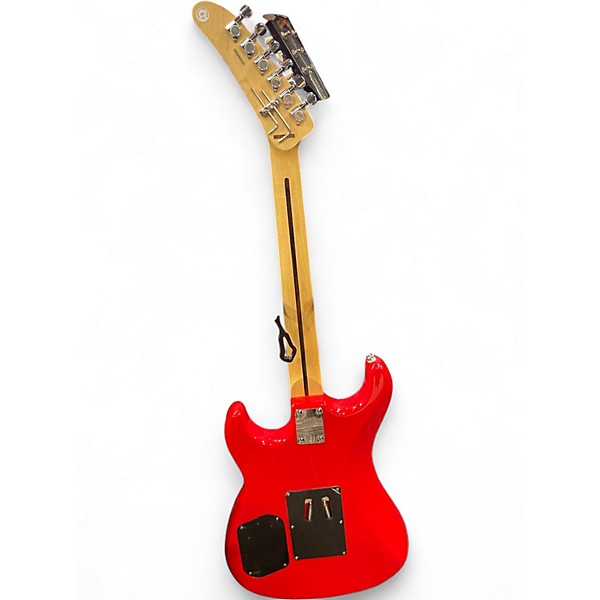 Used Kramer Diver Down Baretta red white Solid Body Electric Guitar