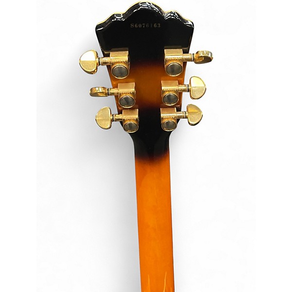 Used Washburn J6S MONTGOMERY SUNBURST Hollow Body Electric Guitar