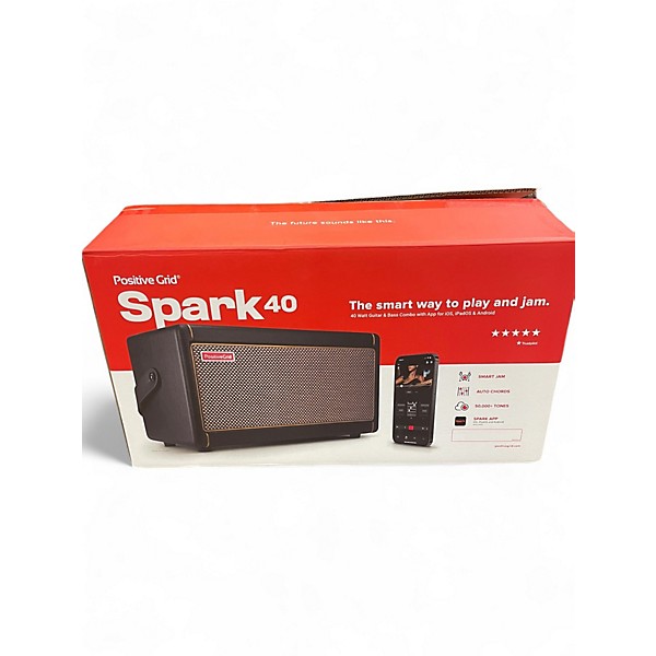 Used 2024 Positive Grid Spark 40 Battery Powered Amp