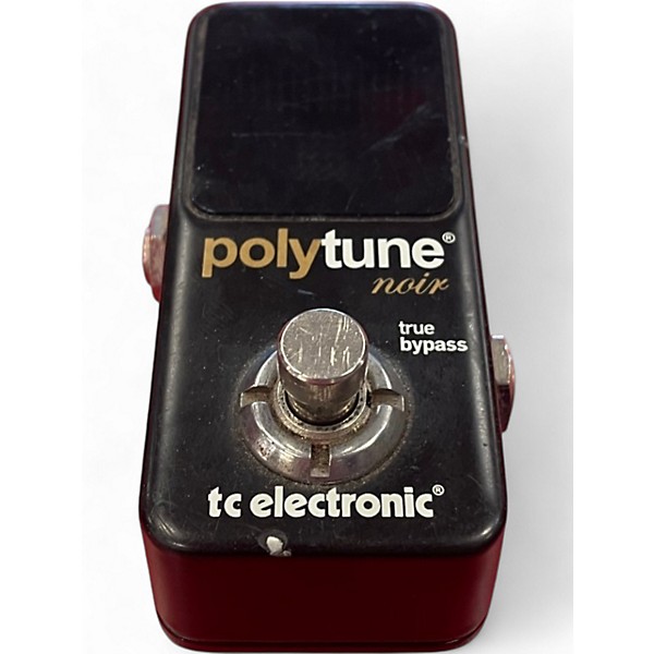 Used TC Electronic Polytune Noir Tuner Pedal | Guitar Center