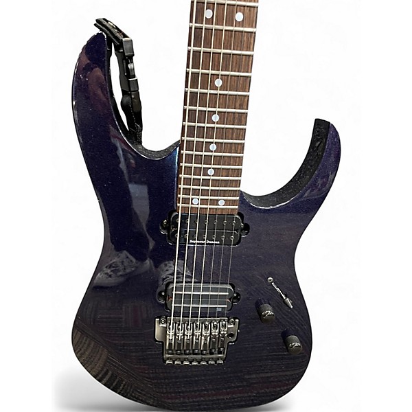 Used 2002 Ibanez RG1527 7 String SUBTERRANIAN PURPLE Solid