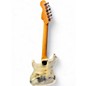 Used Galveston Acrylic Strat Clear Solid Body Electric Guitar