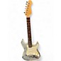 Used Galveston Acrylic Strat Clear Solid Body Electric Guitar