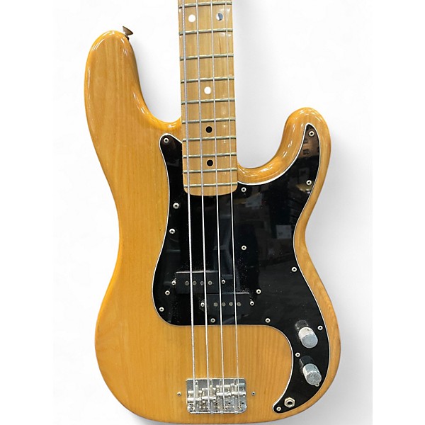Vintage 1980 Fender PRECISION BASS Natural Electric Bass Guitar