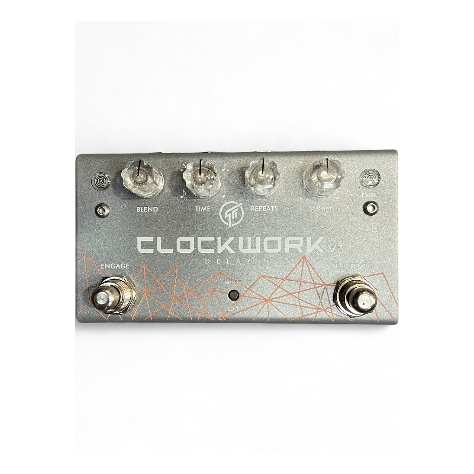 Used GFI Musical Products CLOCKWORK DELAY V3 Effect Pedal | Guitar