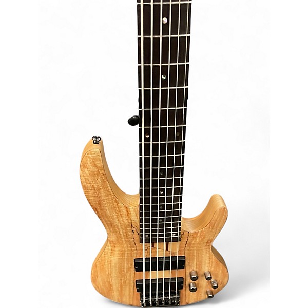 Used ESP LTD B206SM 6 String Natural Electric Bass Guitar