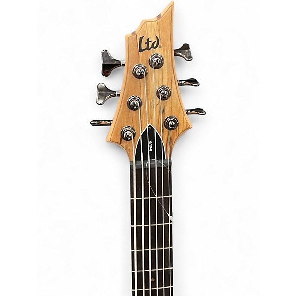 Used ESP LTD B206SM 6 String Natural Electric Bass Guitar